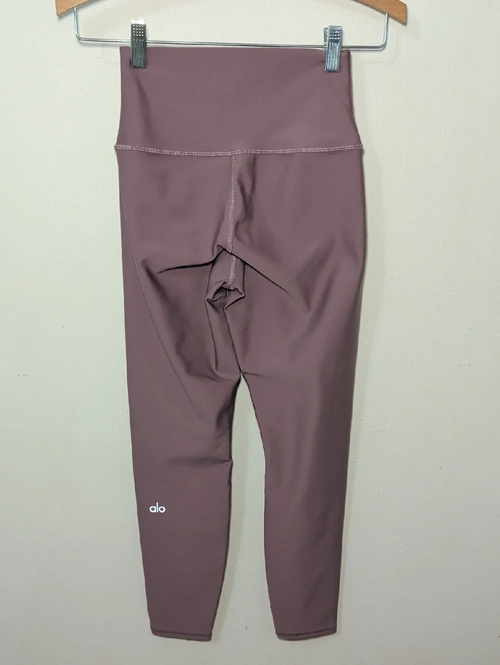 Alo 7/8 High-Waist Airbrush Legging Dusty Purple Mid Compression Women's Size XS